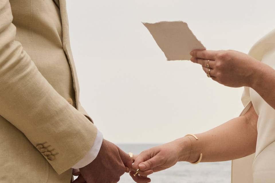 Wedding on Cameo Island Greece