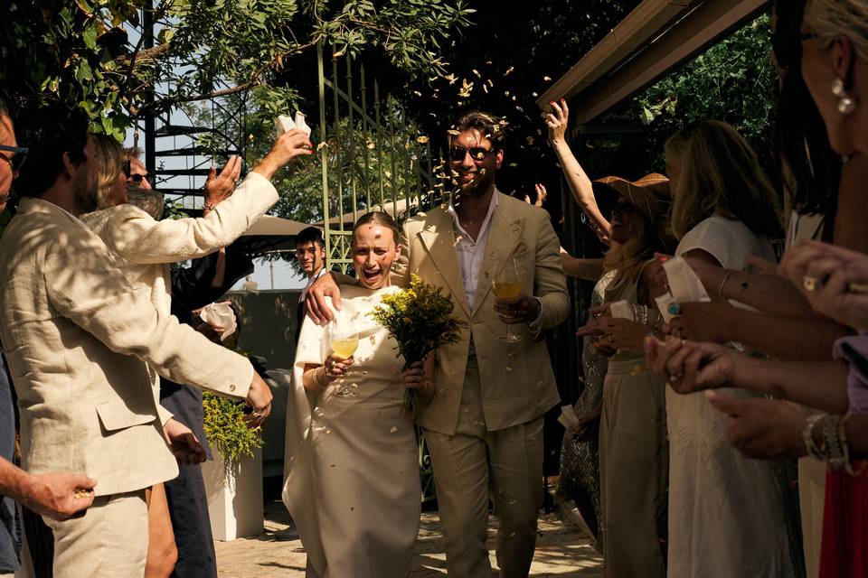 Wedding on Cameo Island Greece