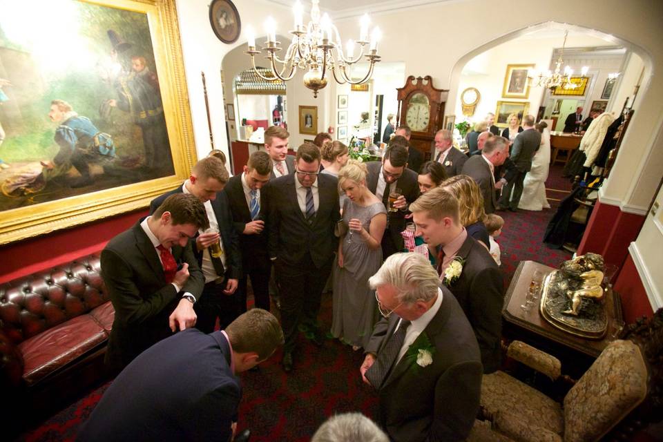 Magic in a packed room