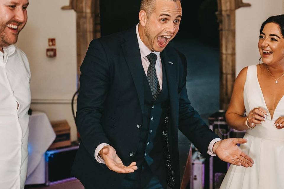 Amazing the bride