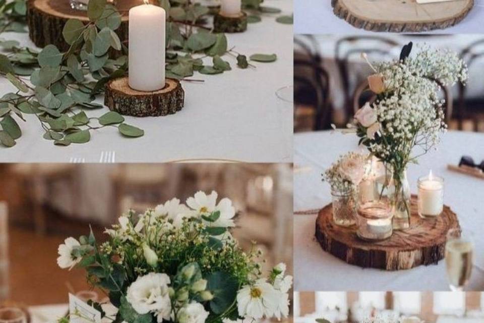 Gypsophilia and greenery