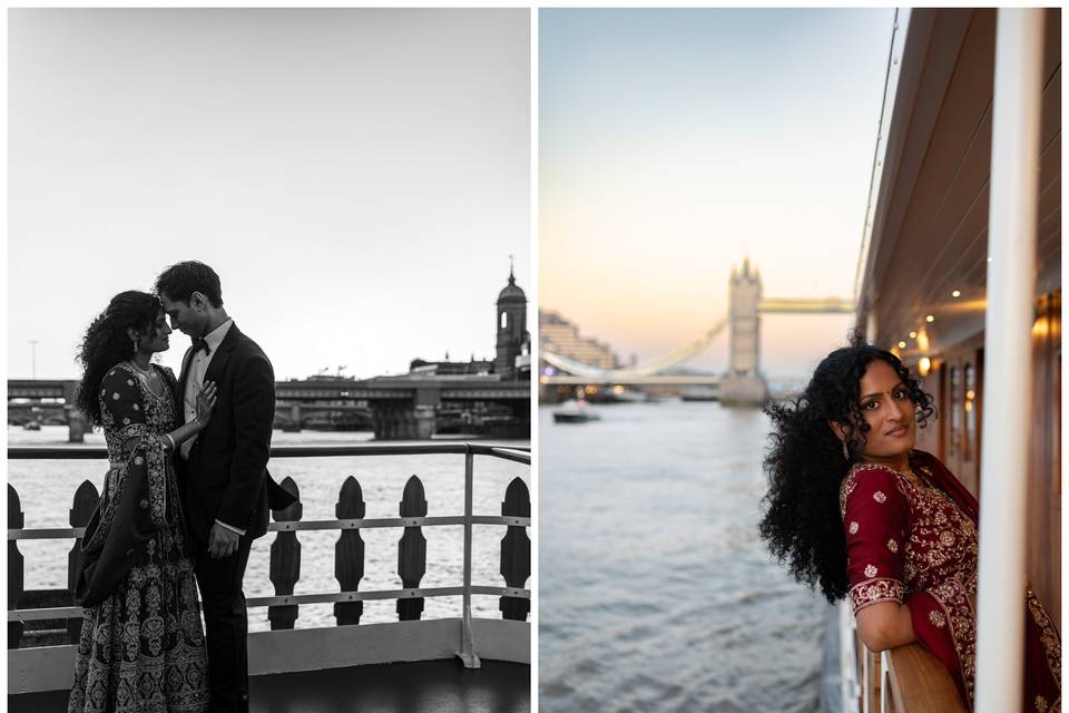 R&K on Thames Cruise