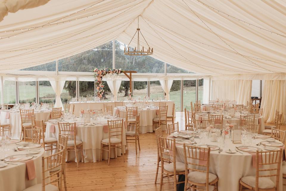 Marquee set up