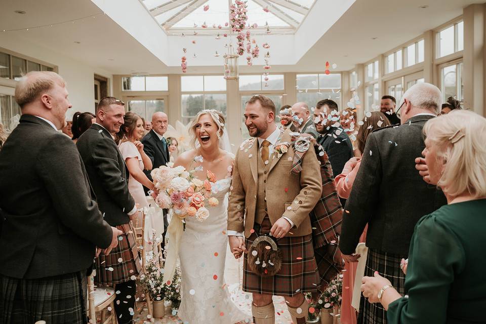 Ceremony in the Orangery