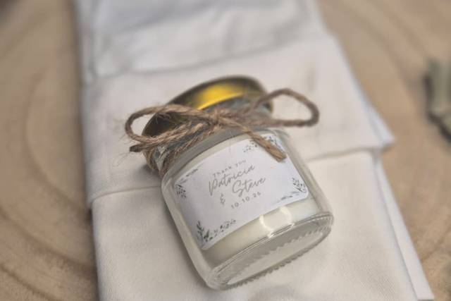 Twine/Leaf Design favour