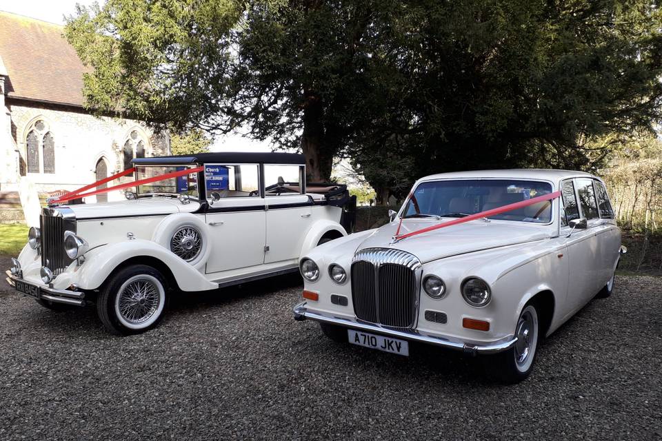 Regent Landaulette and Daimler Limousine