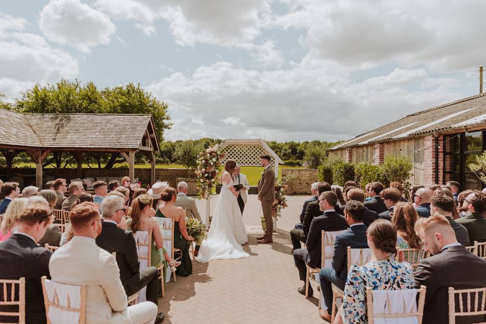 Courtyard ceremony