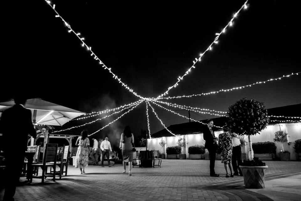 Courtyard at Night