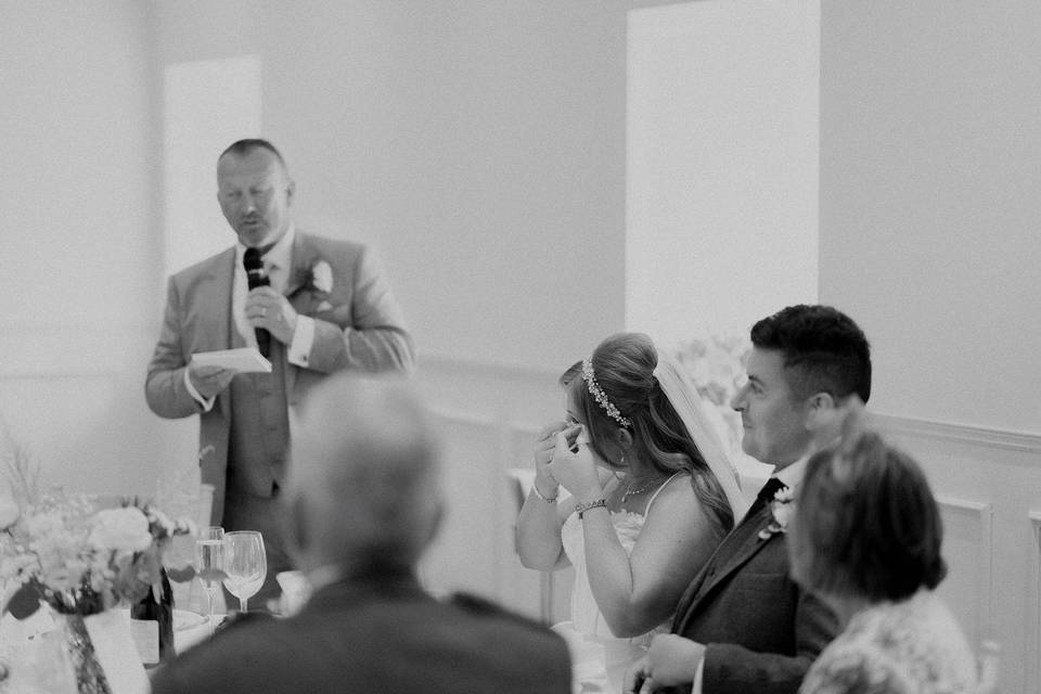 Wedding speeches