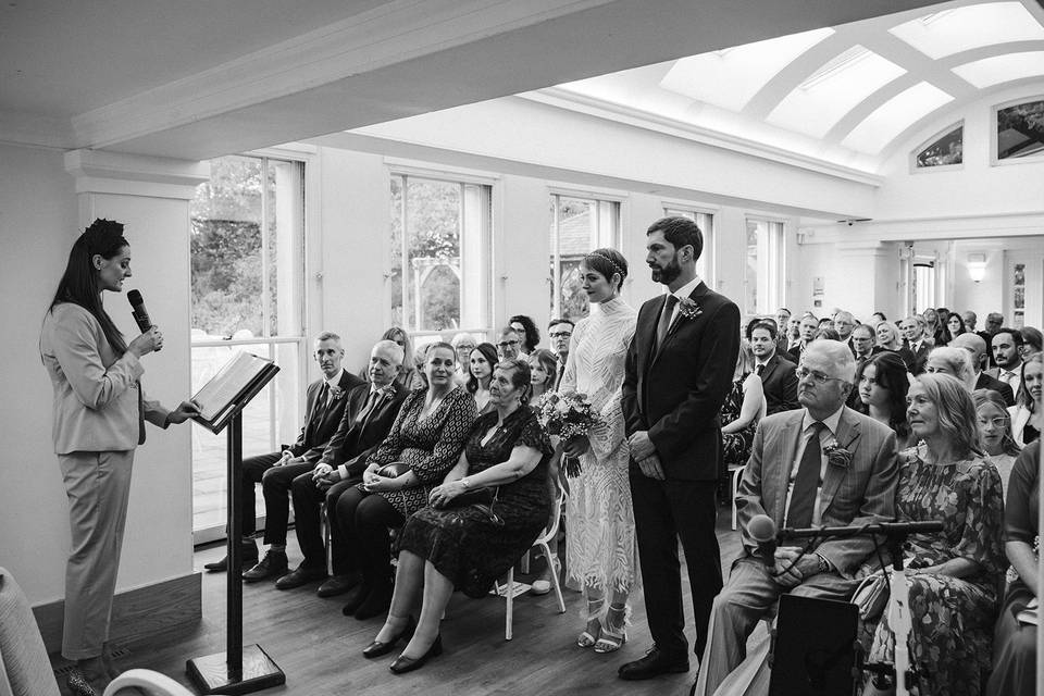 Indoor ceremony