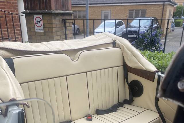 Beauford Limousine Rear Seats