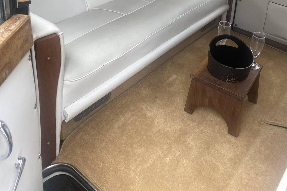Austin Princess rear seat