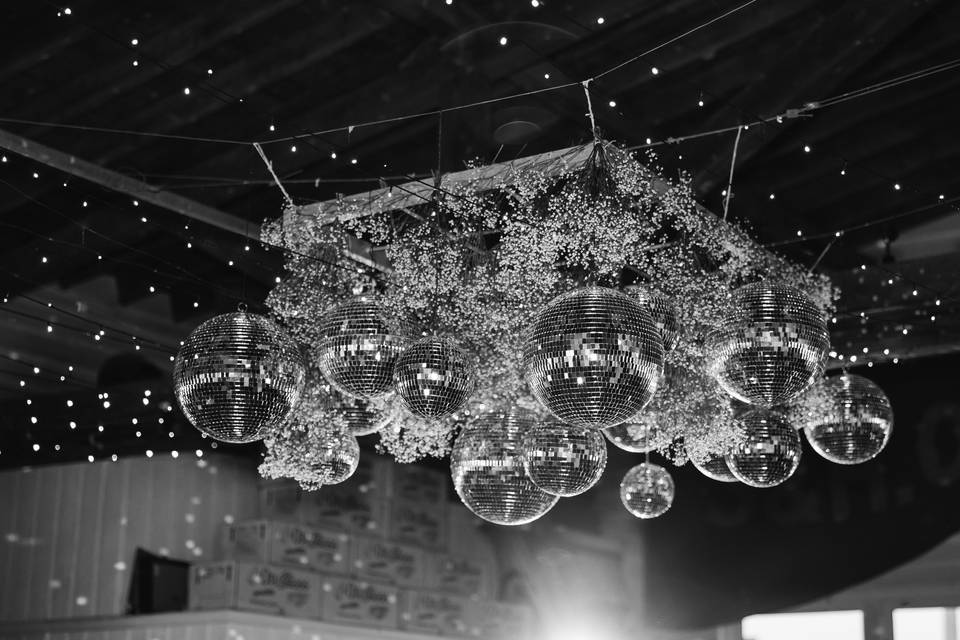Disco Ball B + W