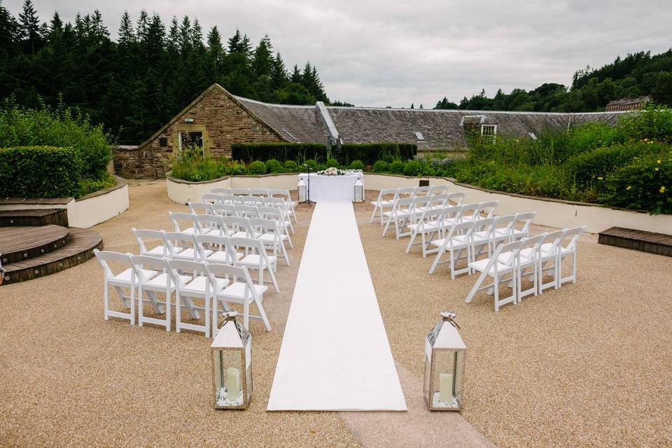 Garden ceremony