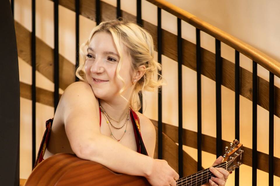 Talented guitarist