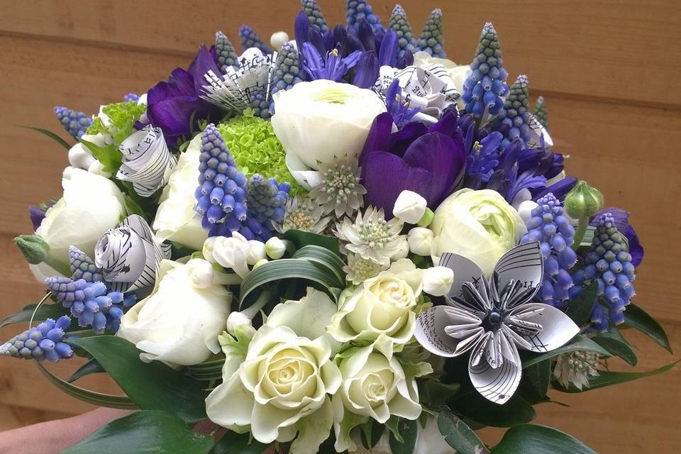 Centerpiece winter wedding