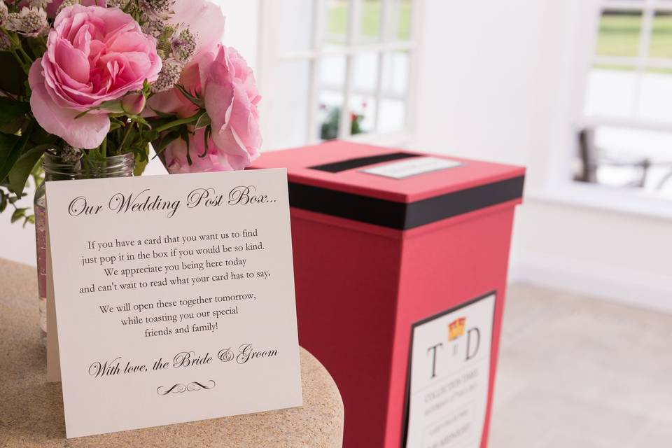 Wedding Post Box Idea