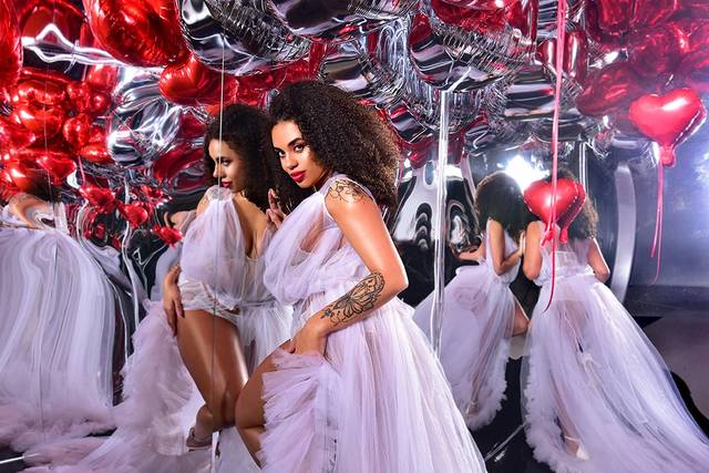 Bridal boudoir photoshoot
