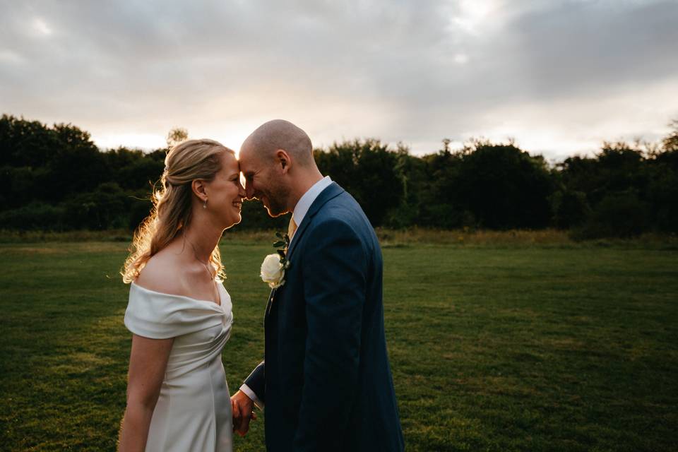 Sunset couple session