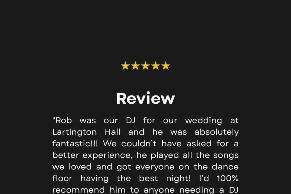 Review - Lartington Hall