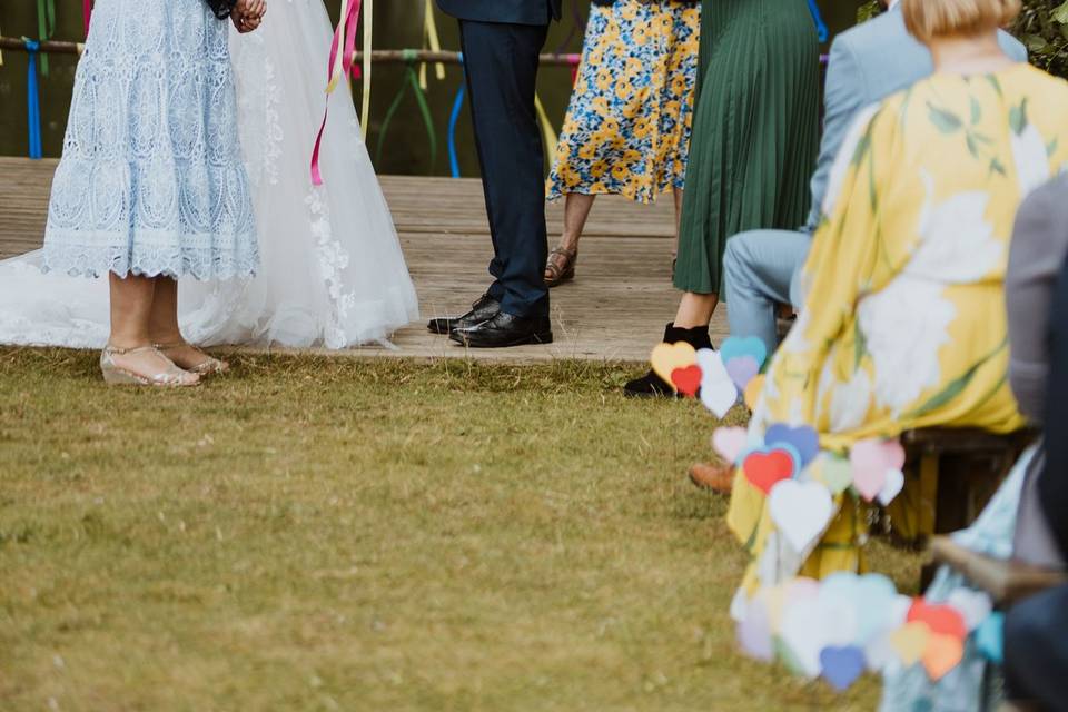 Incl. the Mums with handtying