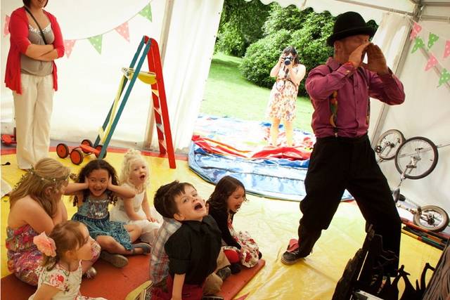 Kids entertainment area