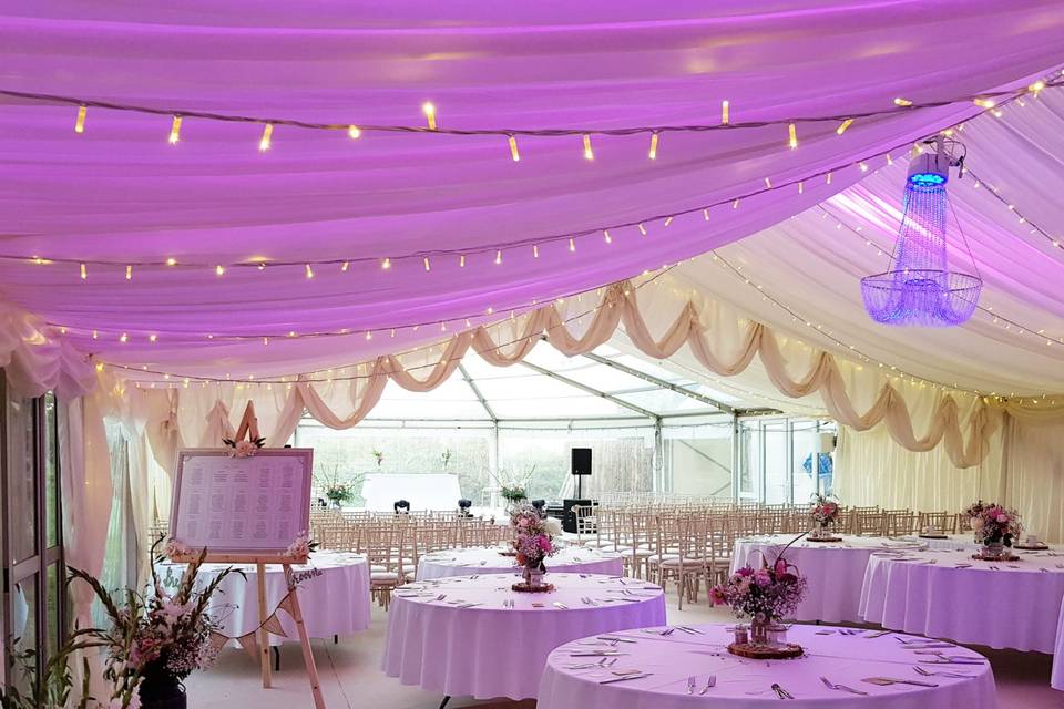 Ceremony tent