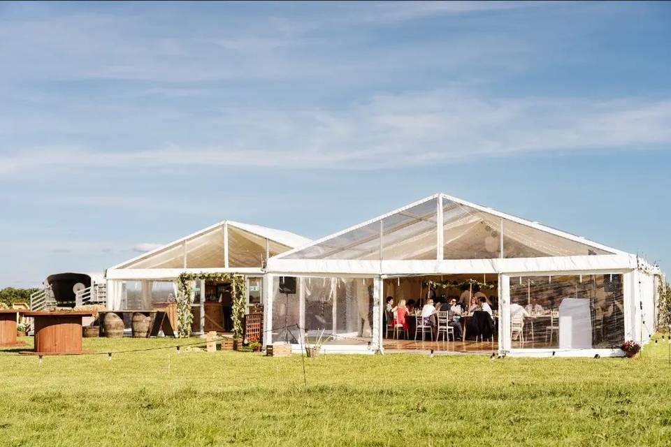 Twin tents