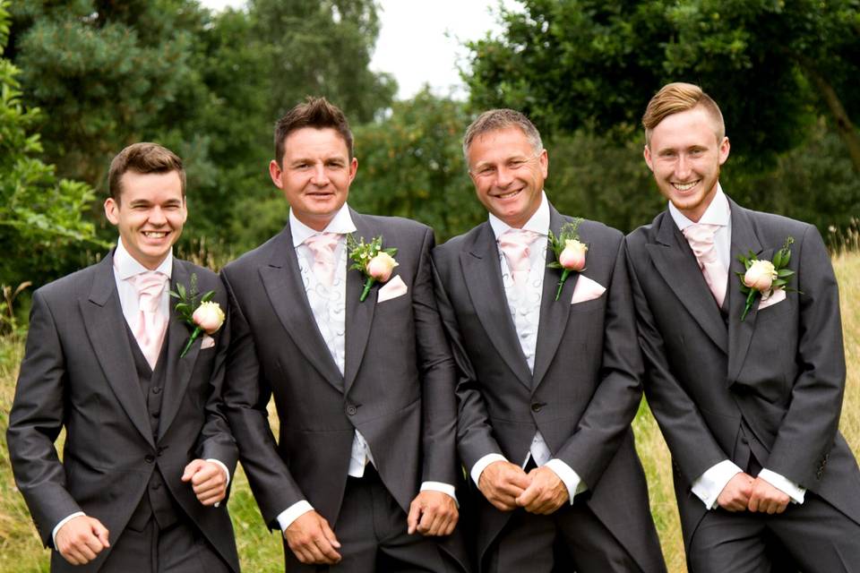 The Groom and his men