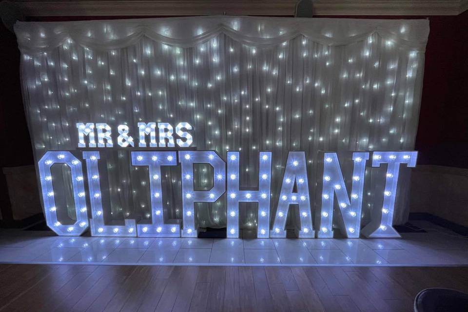 Lights & Starlight Backdrop