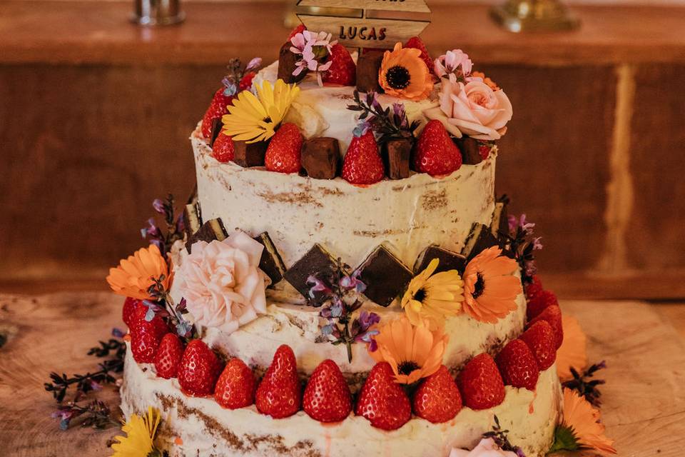 River Cottage Wedding Cake