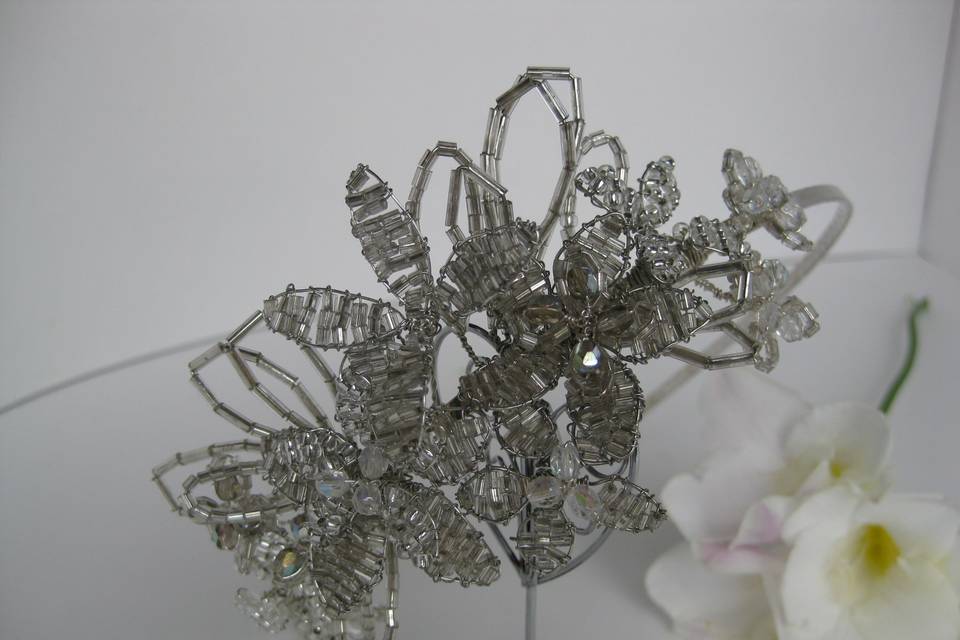 Fleur side tiara