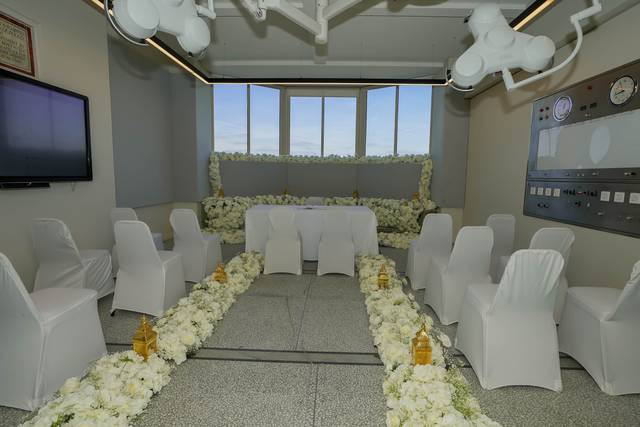 Theatre wedding layout