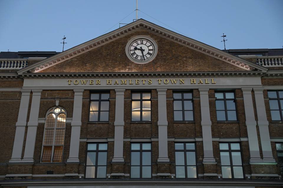 Town Hall front face