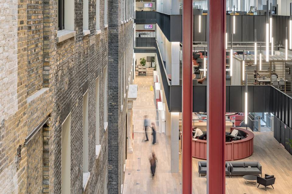 Main lobby from above