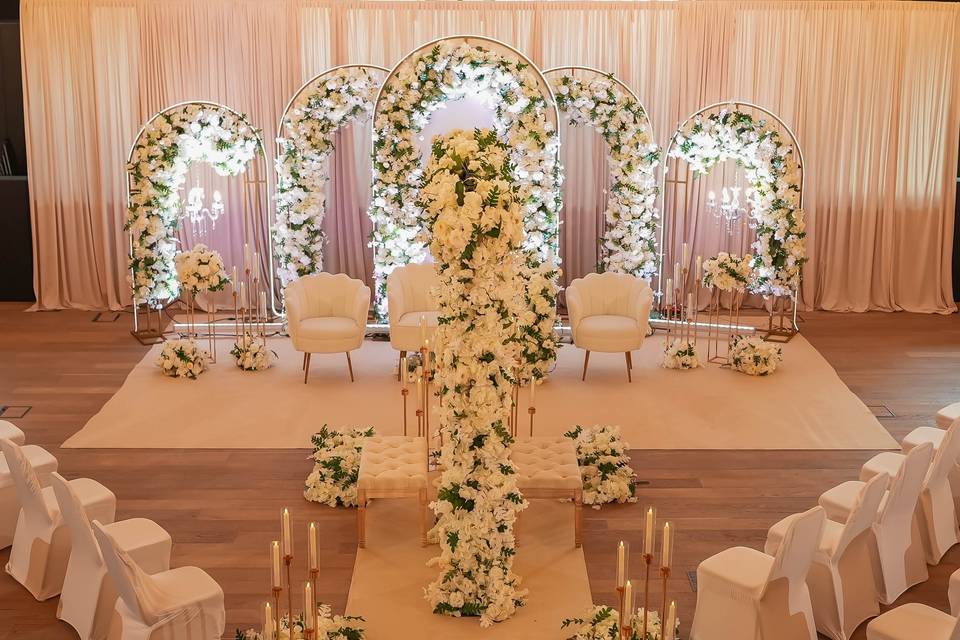 Council Chamber Asian wedding