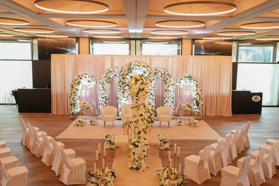 Council Chamber Asian wedding