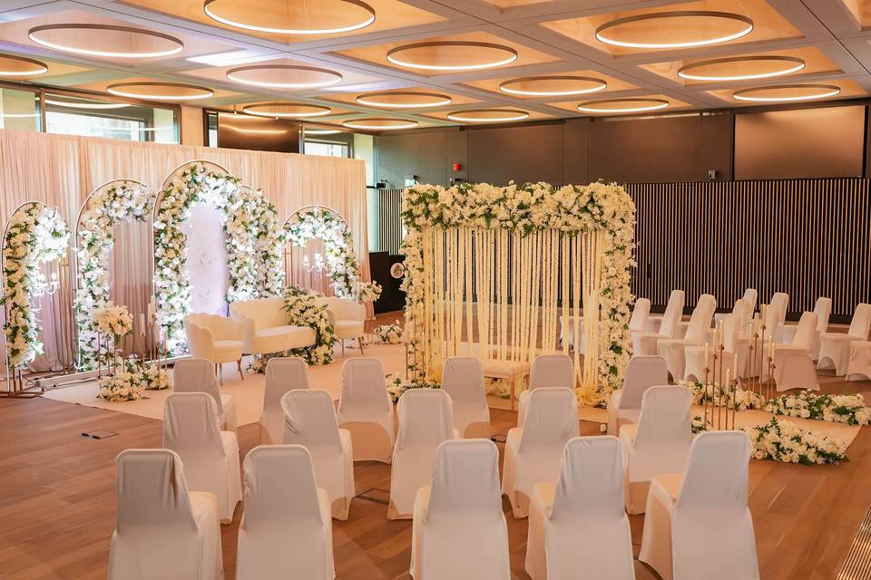 Council Chamber Asian wedding