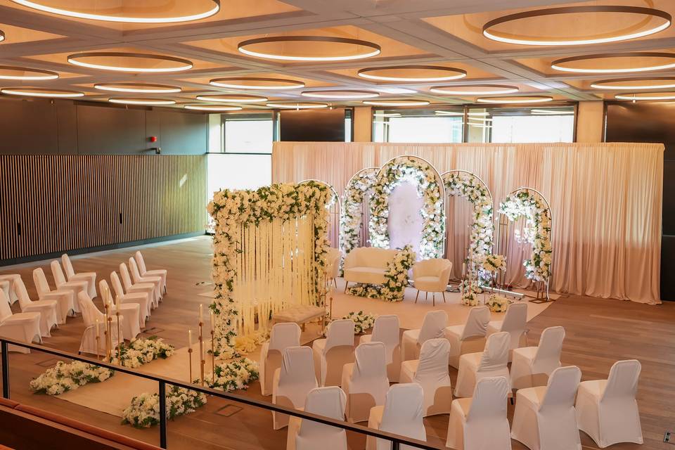 Council Chamber Asian wedding