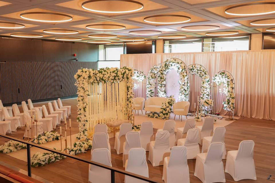 Council Chamber Asian wedding