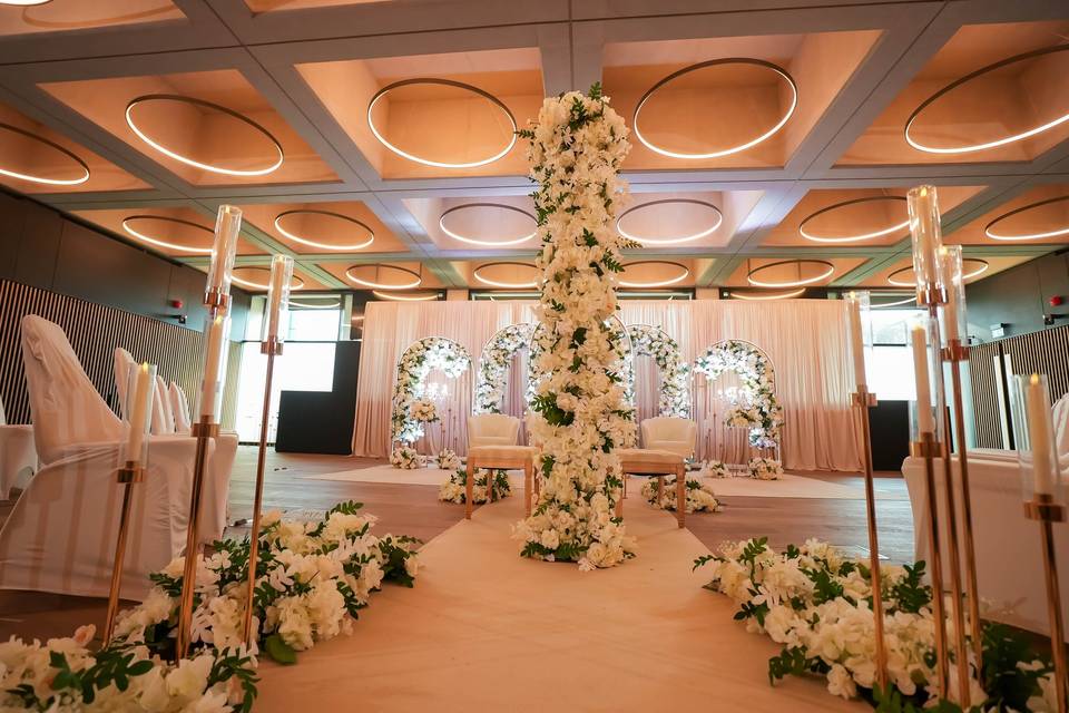 Council Chamber Asian wedding