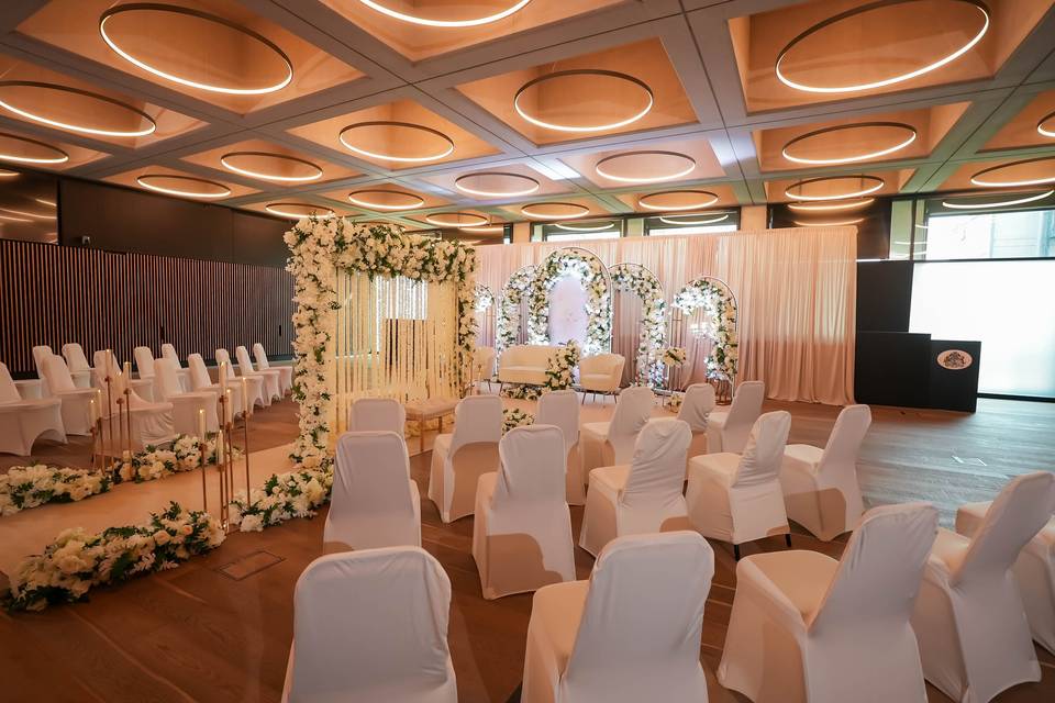 Council Chamber Asian wedding