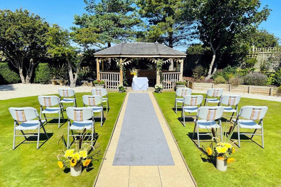 Wedding garden