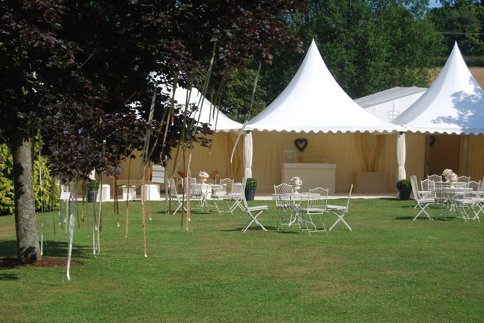 Pagoda marquees