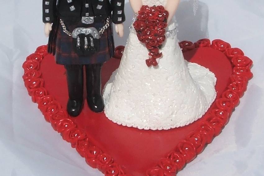 Wedding Treasures - Cake toppers