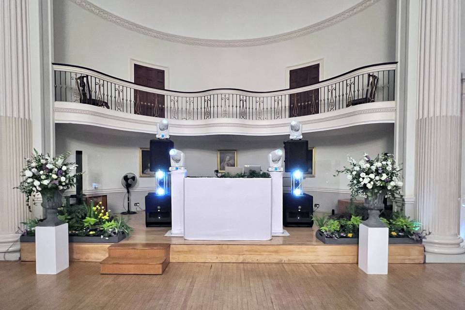 DJ - Wedding White