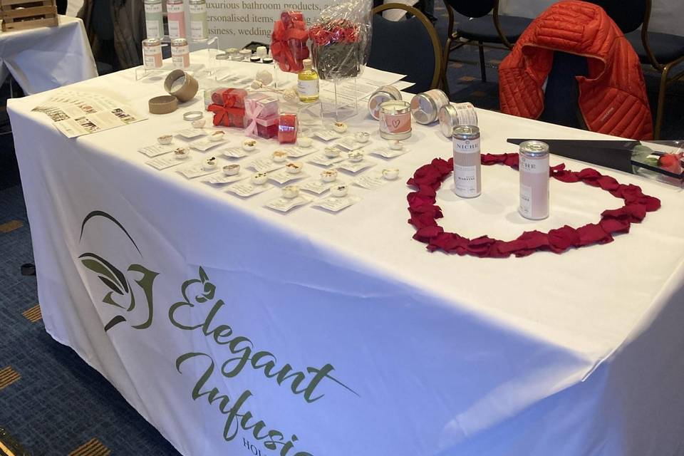 Wedding Fayre Table