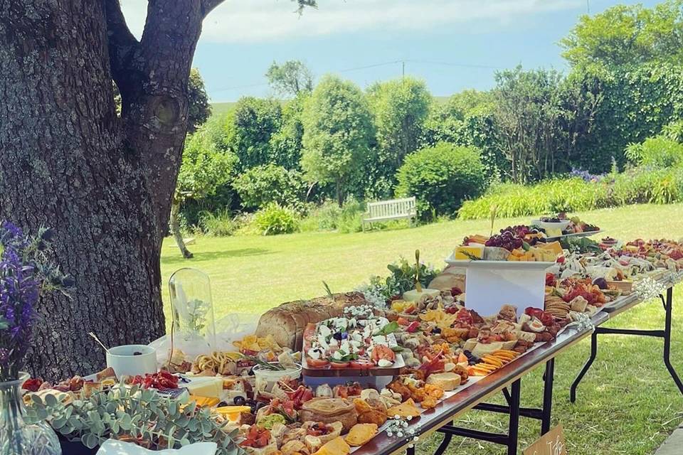 Canapé table