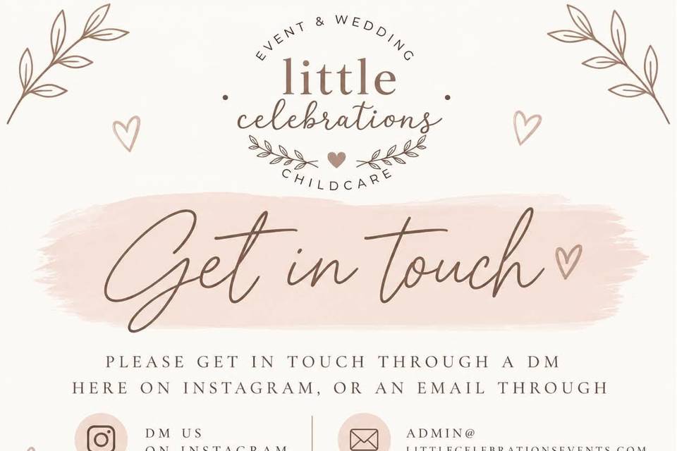 Get in touch!