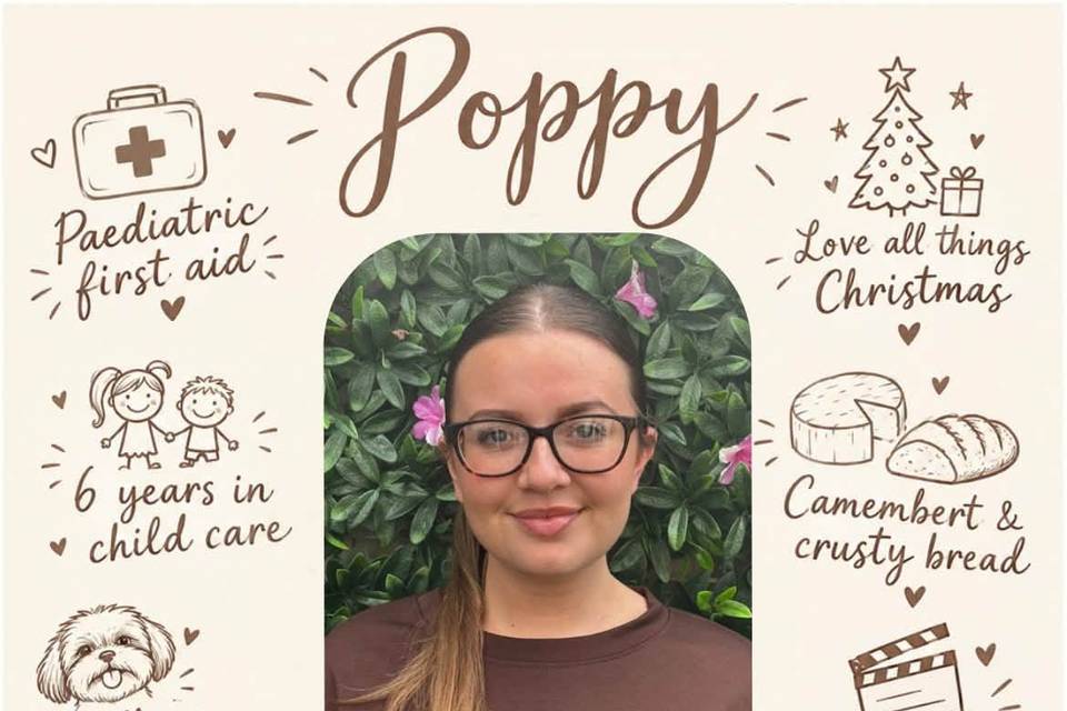 Hi I'm Poppy